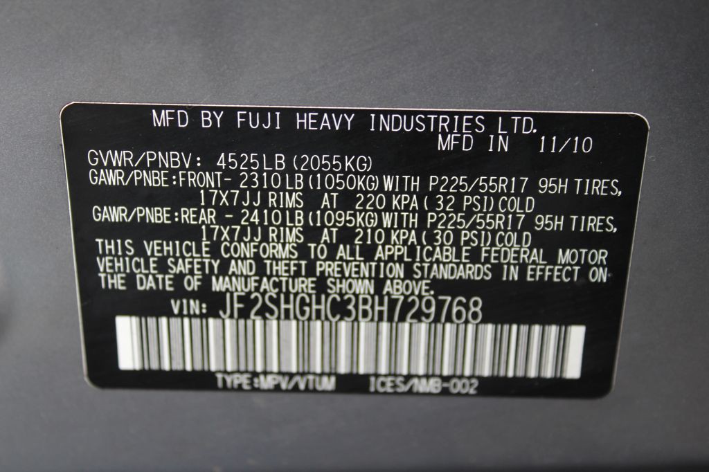 2011 Subaru Forester Image 31