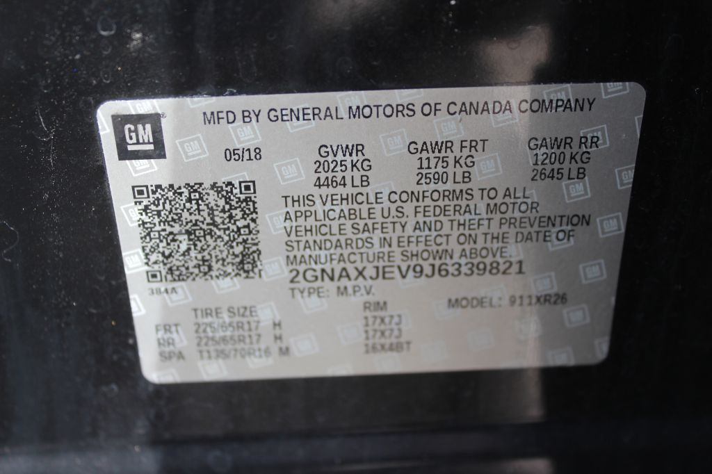 2018 Chevrolet Equinox Image 28