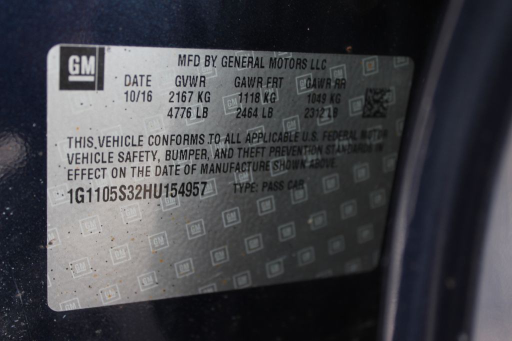 2017 Chevrolet Impala Image 29