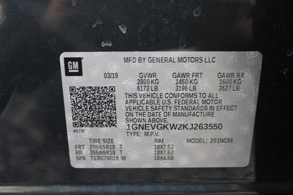 2019 Chevrolet Traverse Image 31