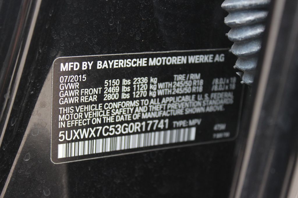 2016 BMW X3 Image 32