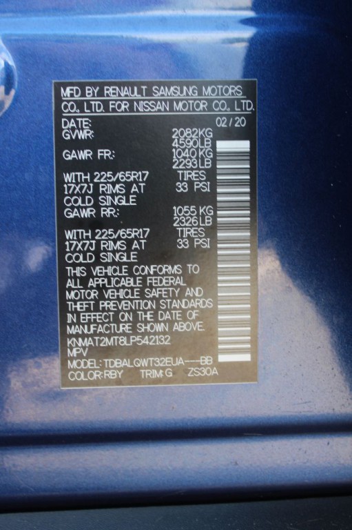 2020 Nissan Rogue Image 29