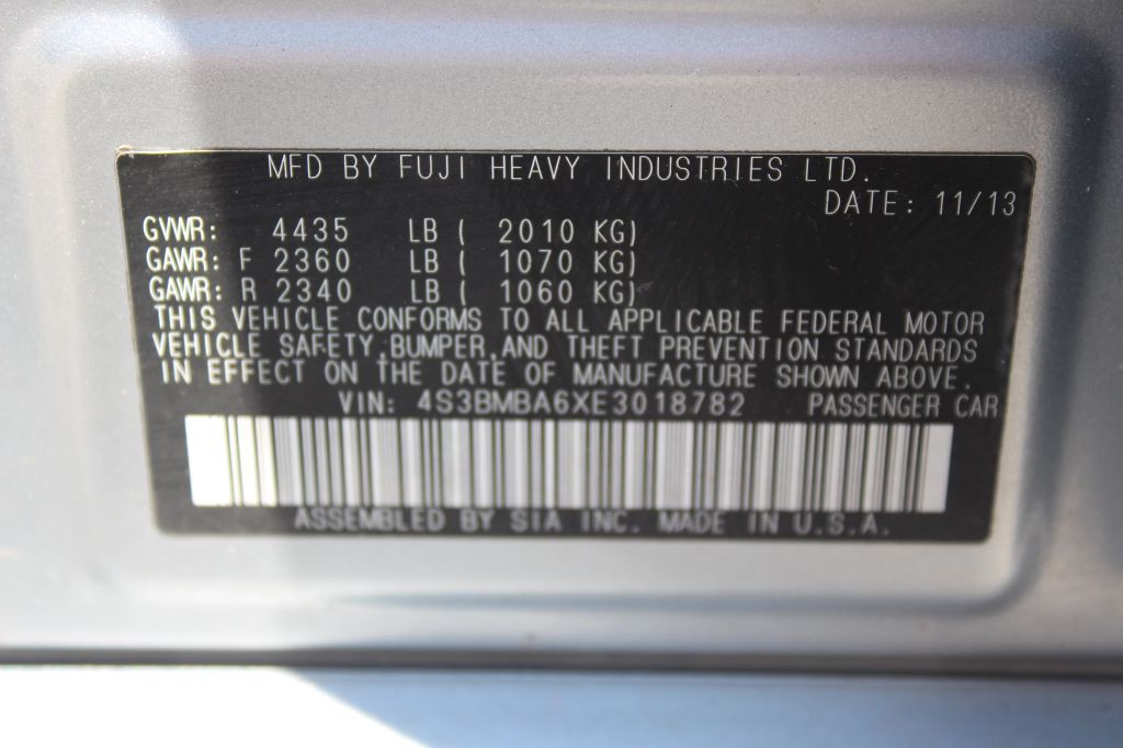 2014 Subaru Legacy Image 28