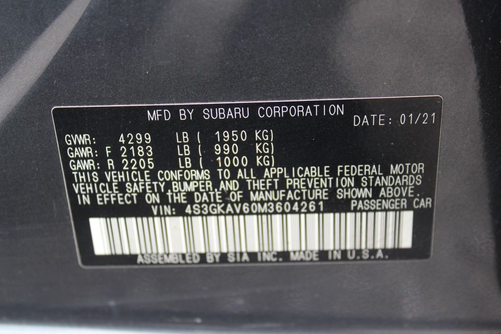 2021 Subaru Impreza Image 27