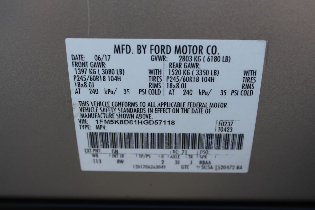 2017 Ford Explorer Image 28
