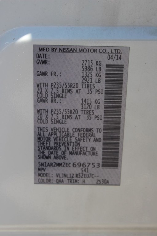 2014 Nissan Pathfinder Image 31