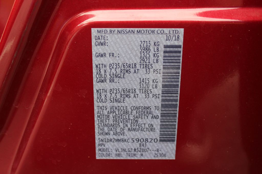 2019 Nissan Pathfinder Image 26