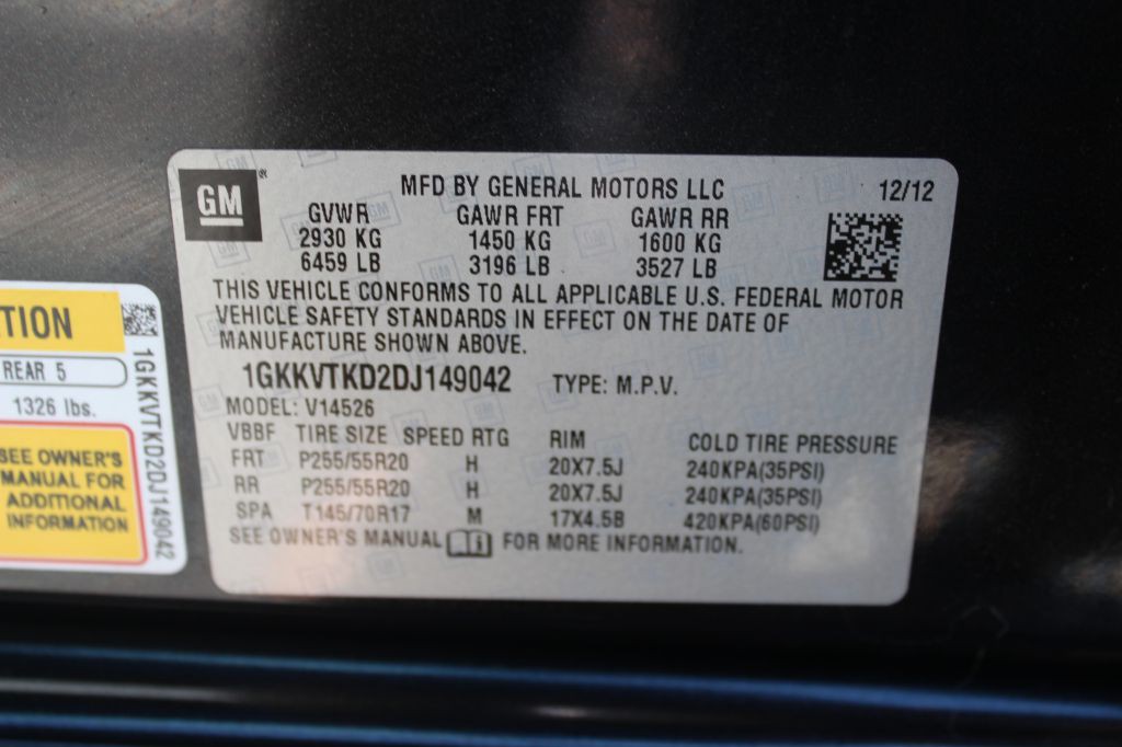 2013 GMC Acadia Image 27
