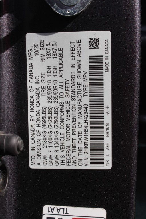 2020 Honda CR-V Image 26
