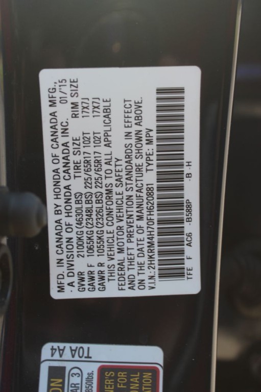 2015 Honda CR-V Image 26