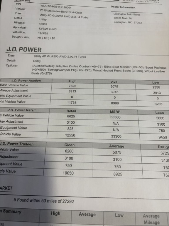 2015 Mercedes-Benz GLA-Class Image 2