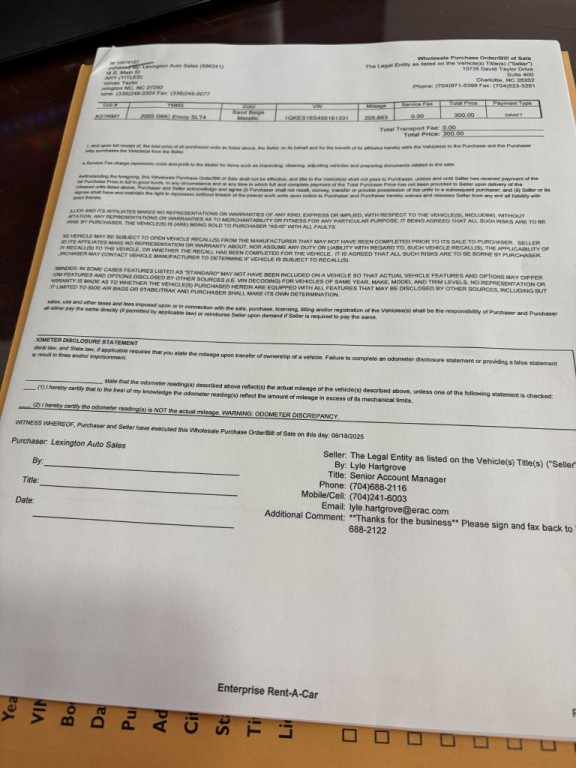 2005 GMC Envoy Image 1