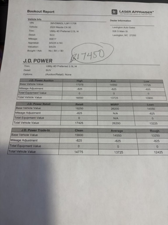 2020 Mazda CX-3 Image 2