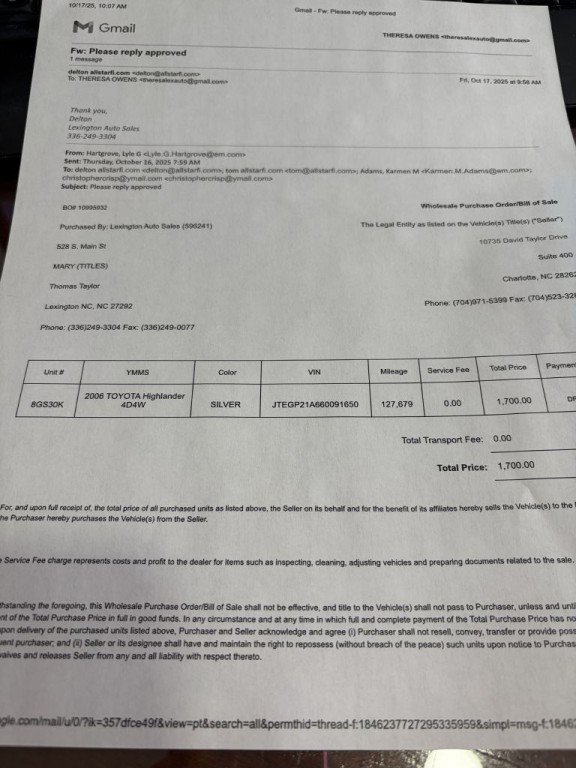 2006 Toyota Highlander Limited