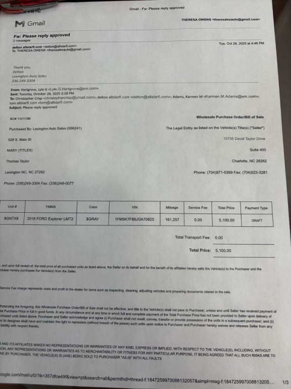 2018 Ford Explorer Image 2