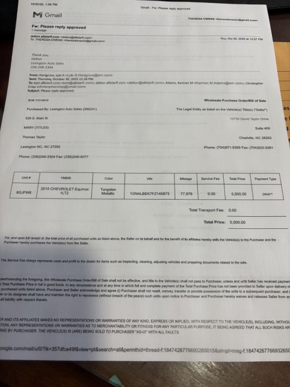 2015 Chevrolet Equinox Image 1