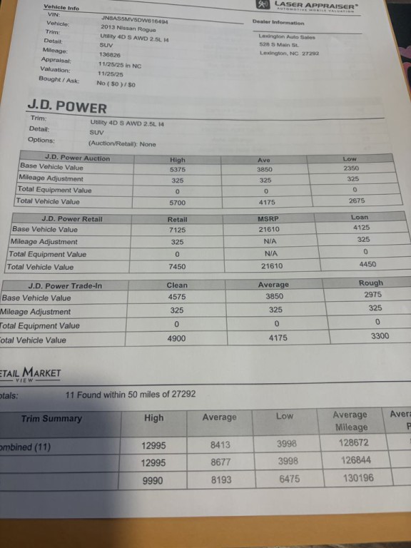 2013 Nissan Rogue Image 2