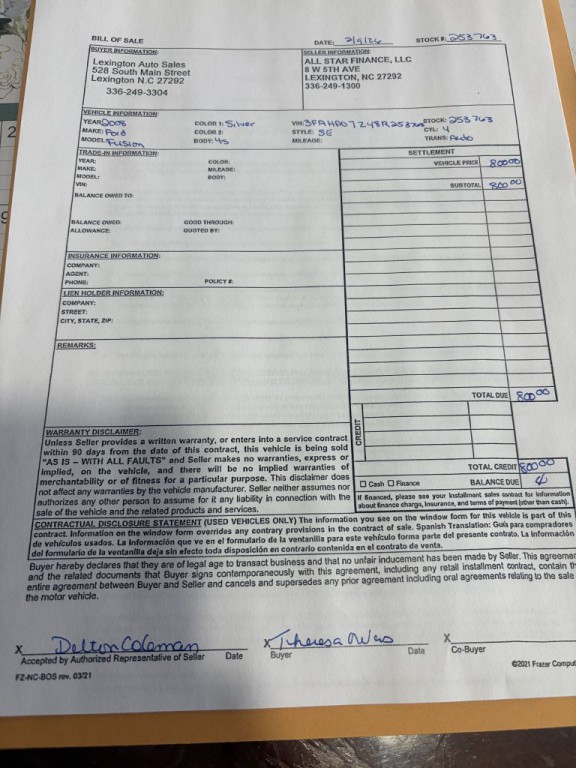 2008 Ford Fusion Image 2