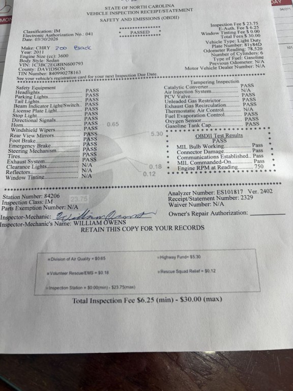 2011 Chrysler 200 Image 4