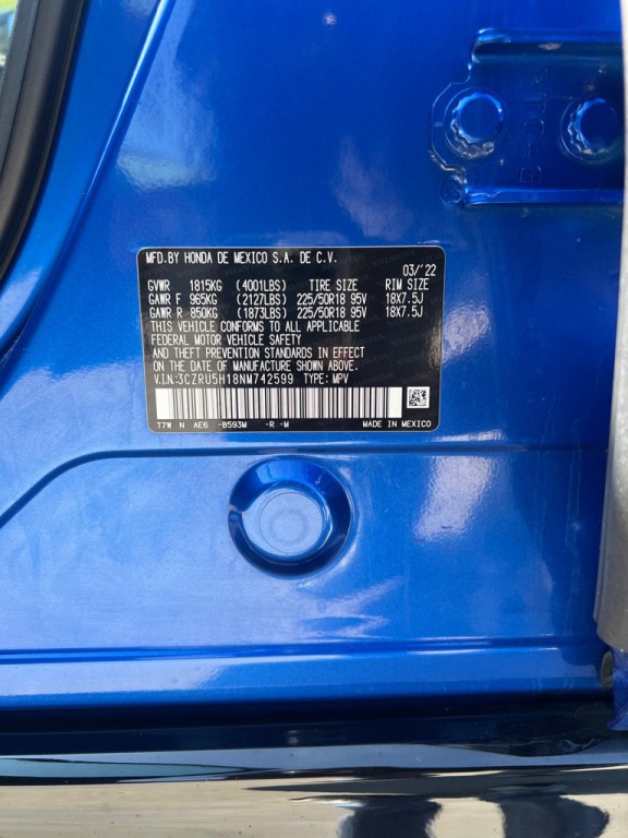 2022 Honda HR-V Image 16