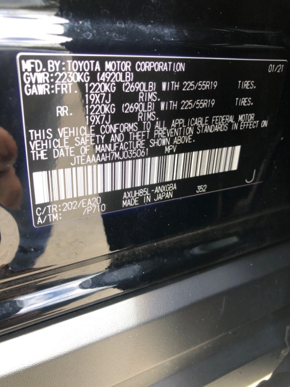 2021 Toyota Venza Image 25