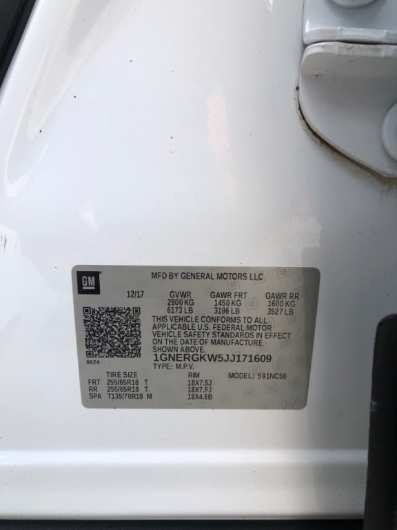 2018 Chevrolet Traverse Image 13