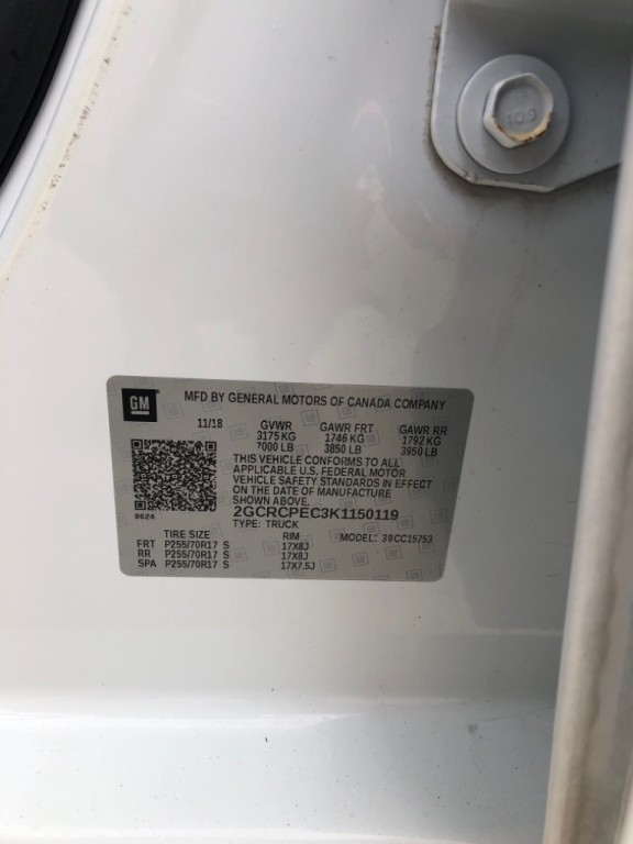 2019 Chevrolet Silverado 1500 Image 20