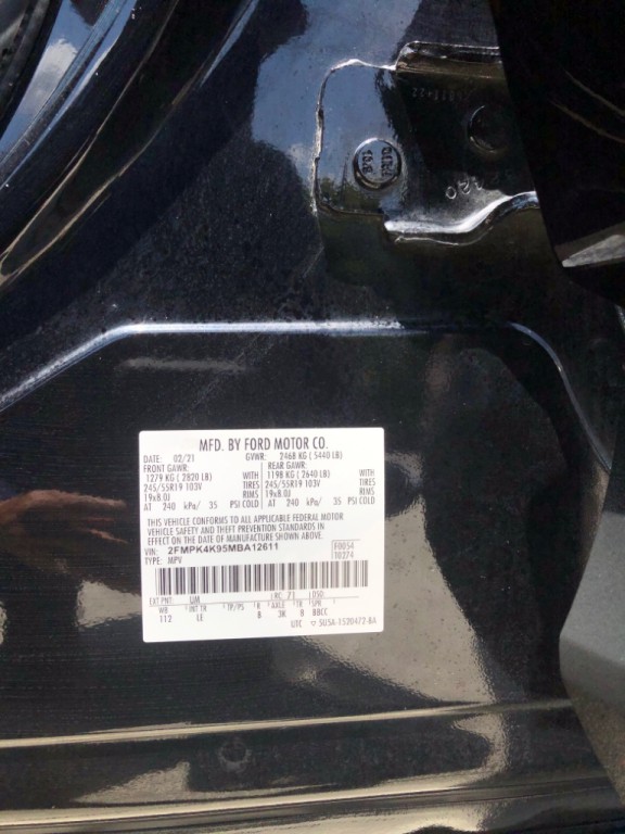 2021 Ford Edge Image 21