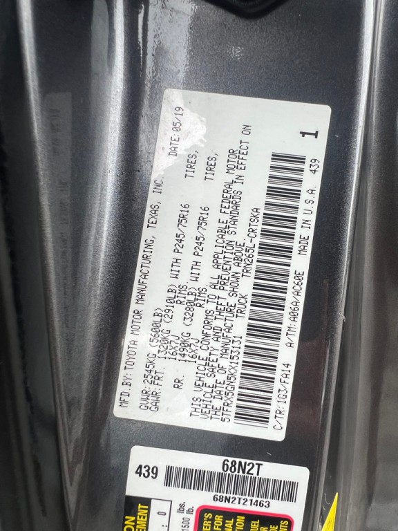 2019 Toyota Tacoma Image 50