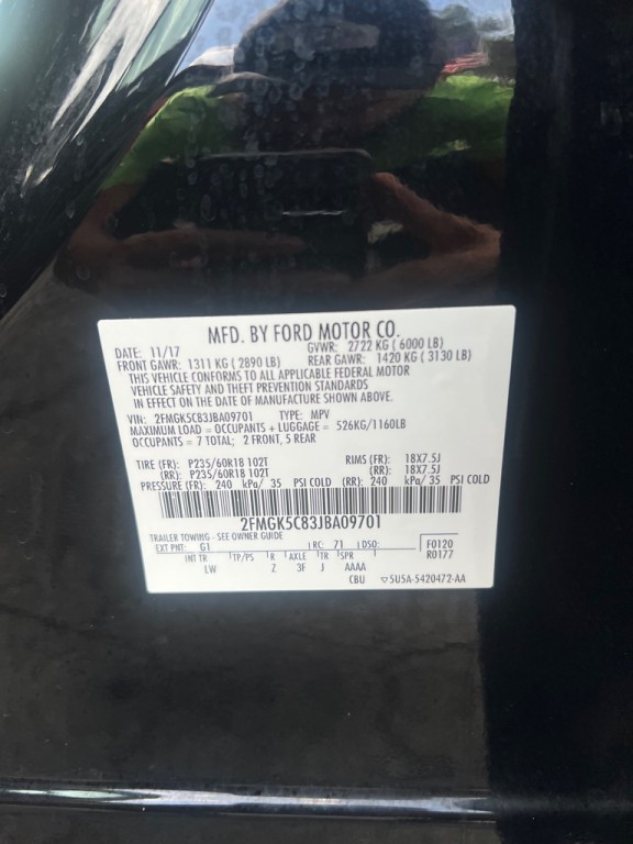 2018 Ford Flex Image 38