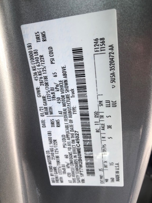 2021 Ford F-250 Image 35