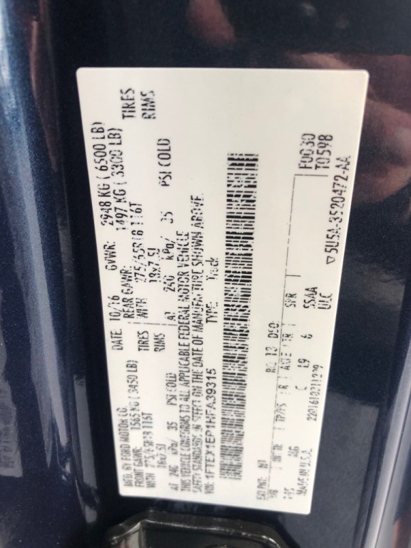 2017 Ford F-150 Image 38