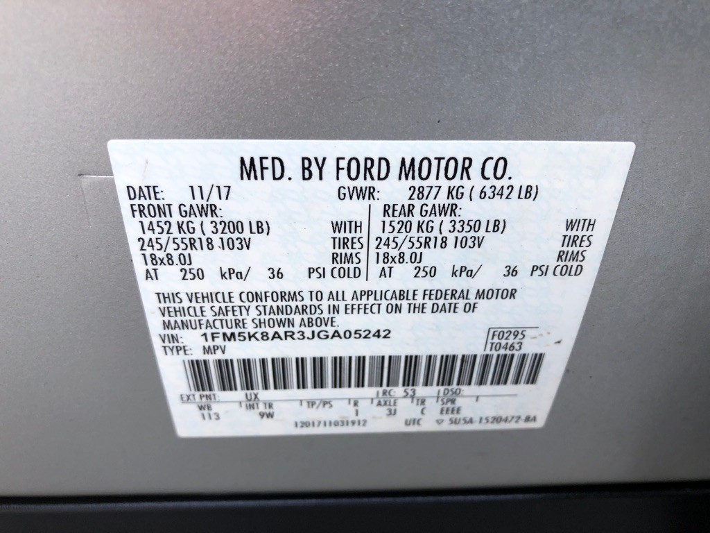 2018 Ford Explorer Image 37
