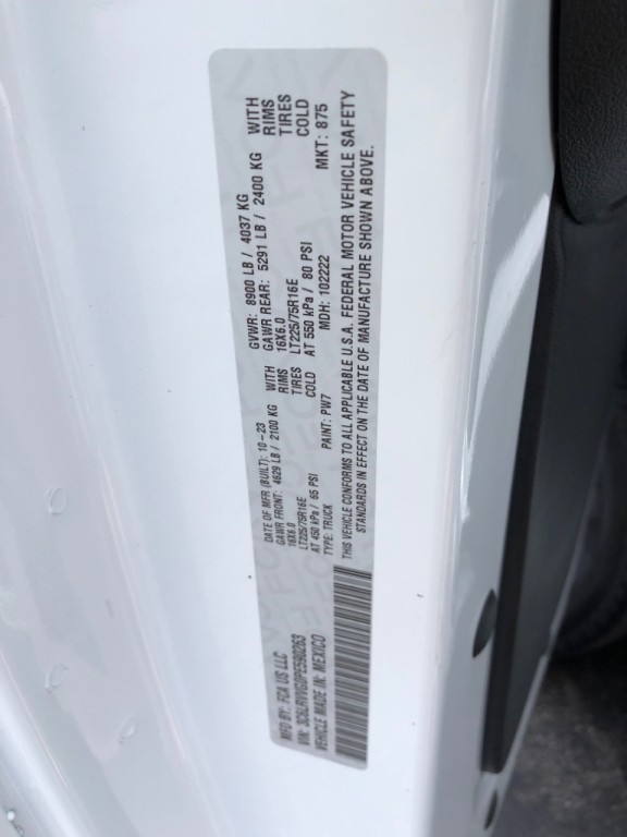 2023 RAM Promaster Image 35