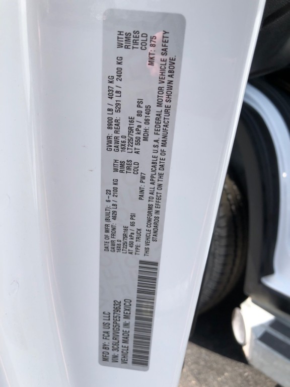 2023 RAM Promaster Image 35