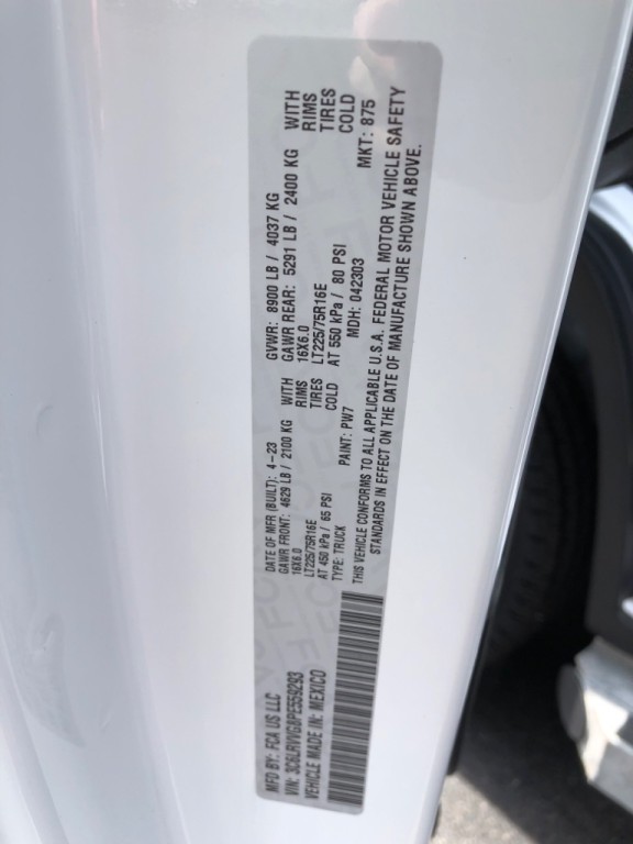 2023 RAM Promaster Image 32