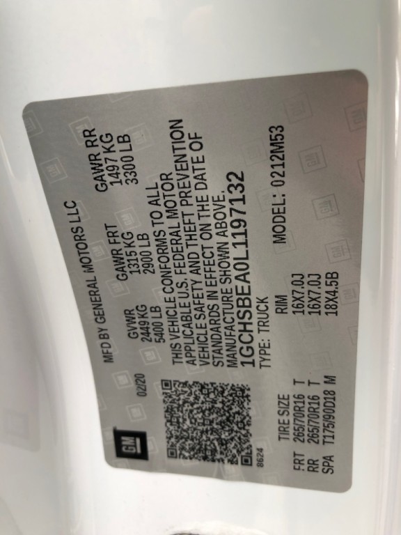 2020 Chevrolet Colorado Image 33