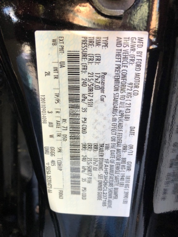 2012 Ford Focus Image 35