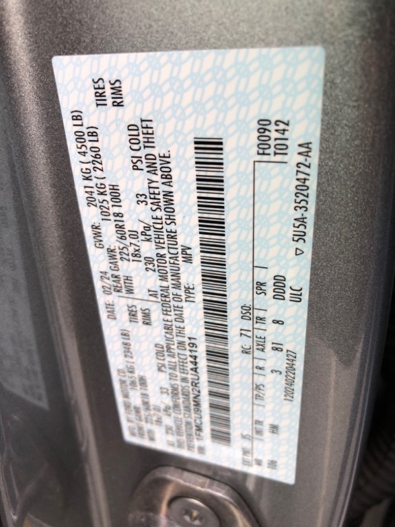 2024 Ford Escape Image 38