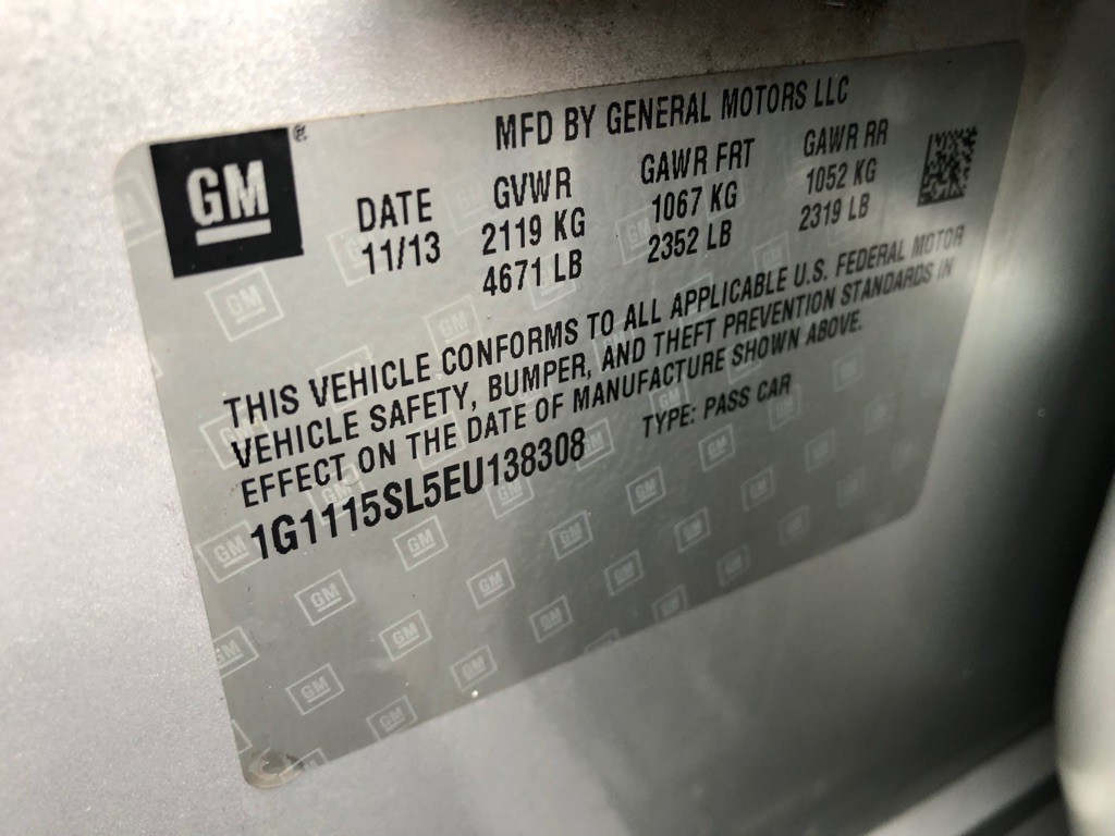 2014 Chevrolet Impala Image 34