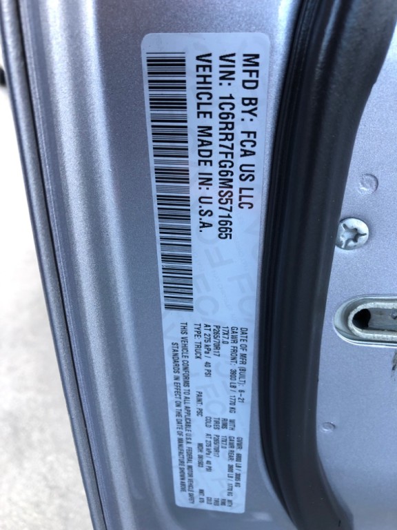 2021 RAM 1500 Image 36