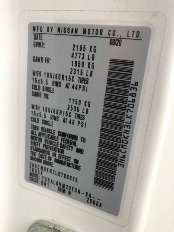 2020 Nissan NV200 Image 35