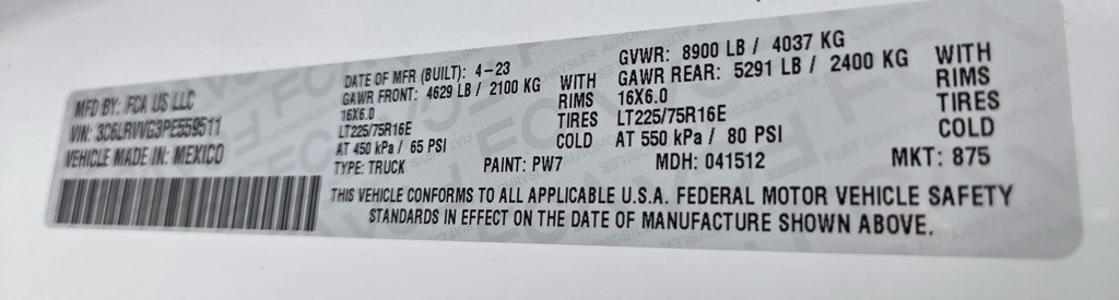 2023 RAM Promaster Image 6