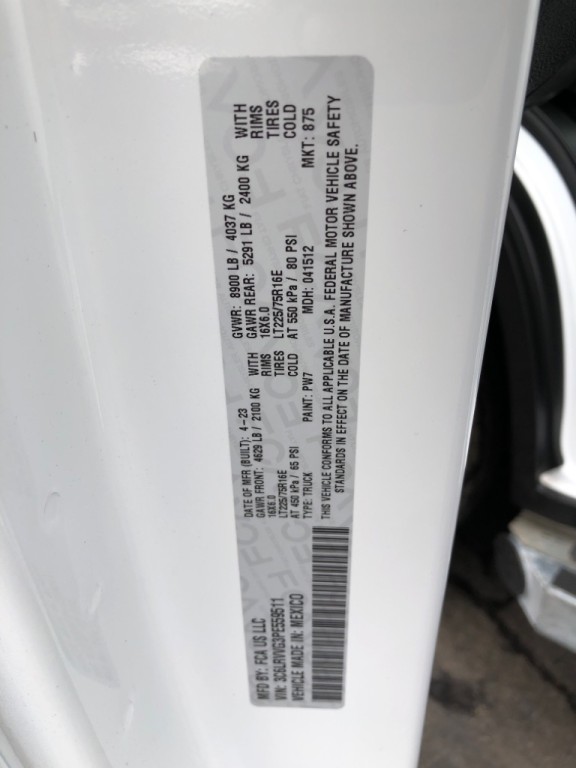 2023 RAM Promaster Image 35