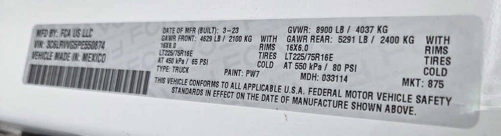 2023 RAM Promaster Image 6