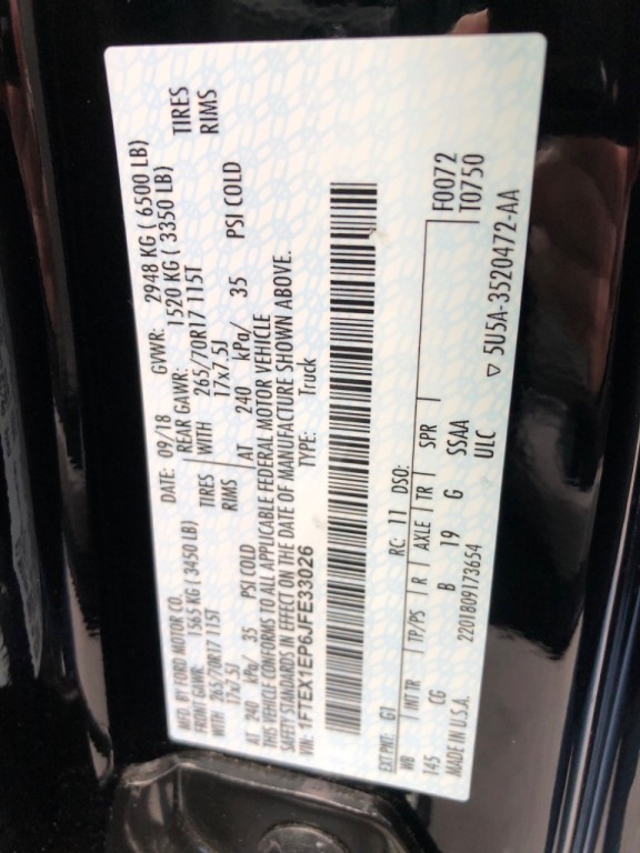 2018 Ford F-150 Image 37