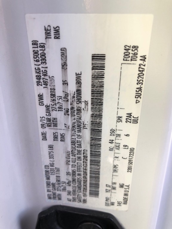 2015 Ford F-150 Image 43