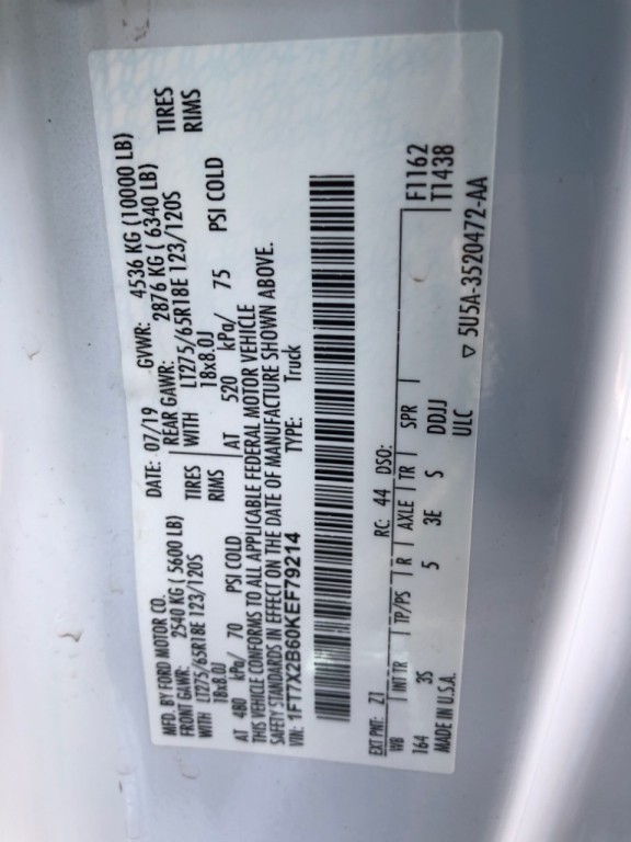 2019 Ford F-250 Image 40