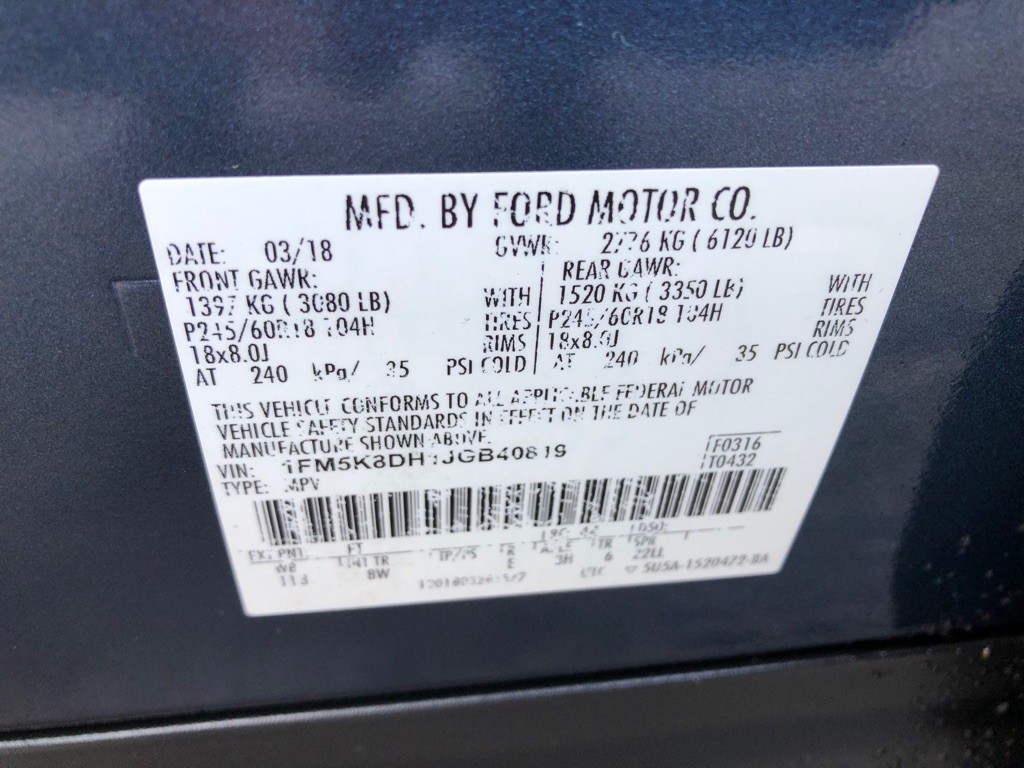 2018 Ford Explorer Image 37