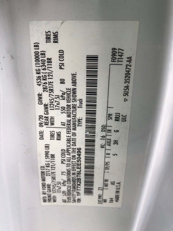 2020 Ford F-250 Image 36